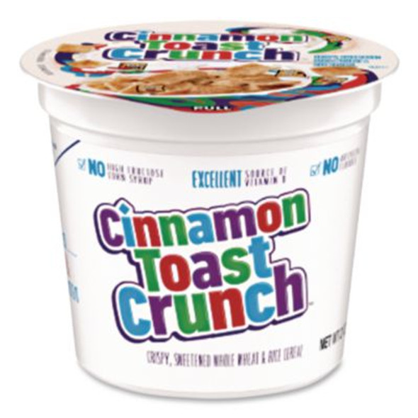 Cinnamon Toast Crunch Cereal, Single-Serve 2 Oz Cup, 6/Pack