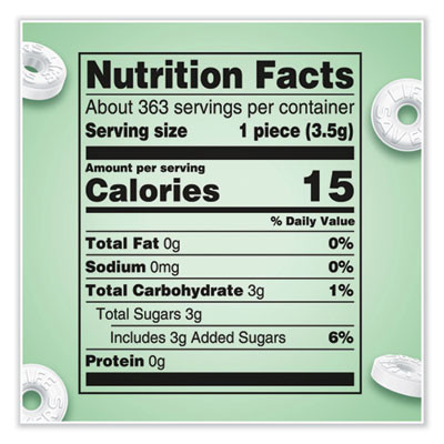 Hard Candy Mints, Wint-O-Green, 44.93 Oz Bag