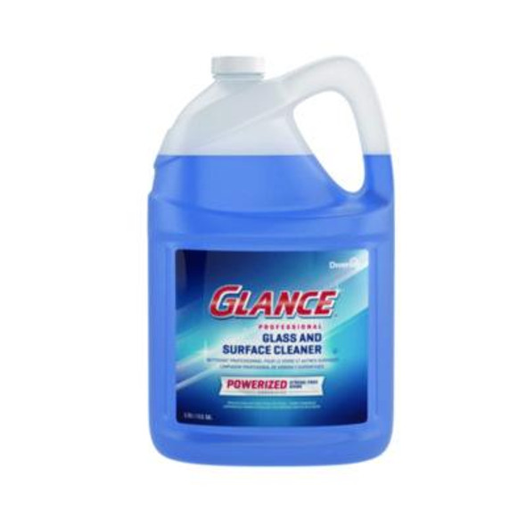 Glance Powerized Glass And Surface Cleaner, Liquid, 1 Gal
