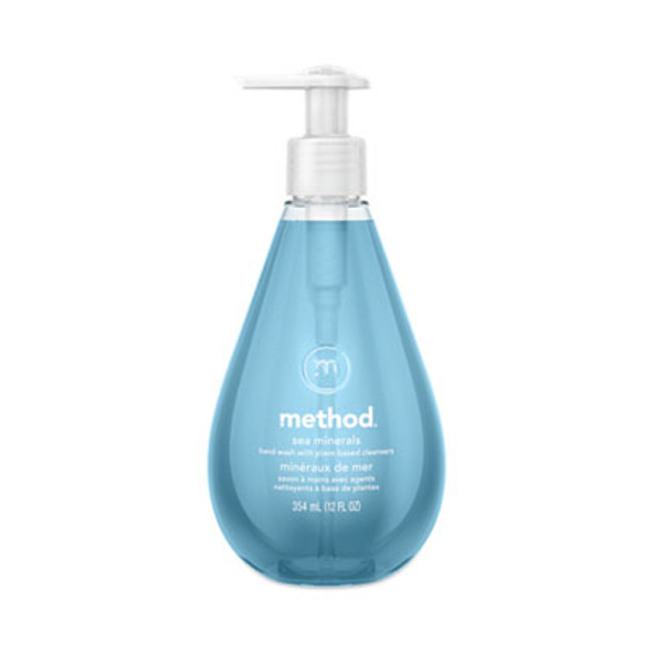 Gel Hand Wash, Sea Minerals Scent, 12 Oz