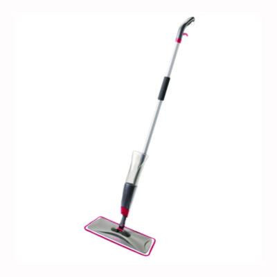 Reveal Microfiber Spray Mop Kit, Microfiber Head, 54.5" Silver/Black Handle