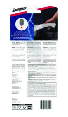 Weather Ready Led Flashlight, 1 Nimh Rechargeable Battery (Included), Silver/Gray