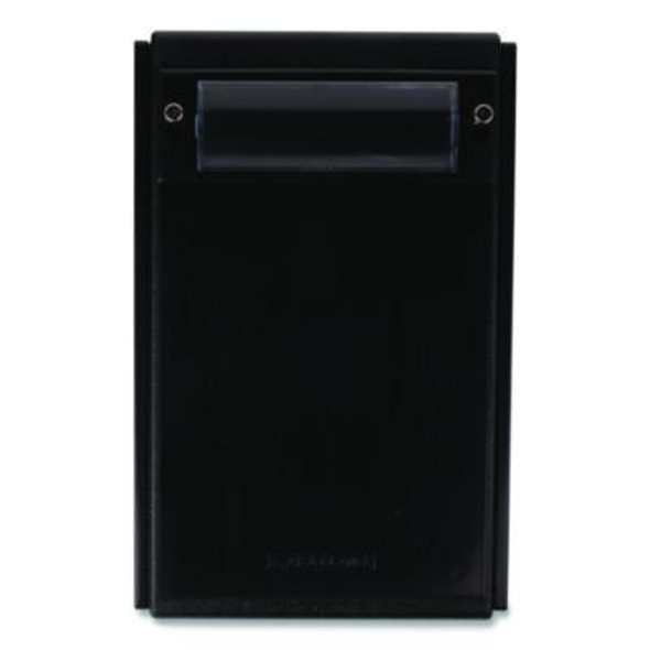 Base For 5" x 8 Tear-Off Daily Desk Calendar, 2 Posts, 5" x 8", Black