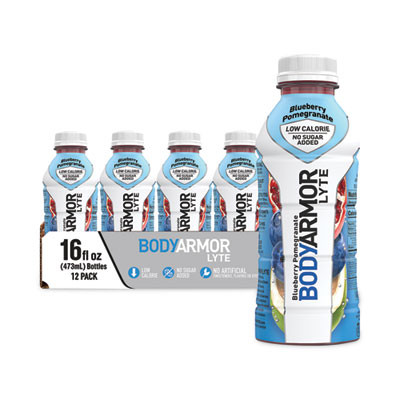 Lyte Sports Drink, Blueberry Pomegranate, 16 Oz Bottle, 12/Pack