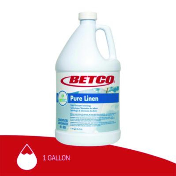 Sentec Pure Linen Concentrate Odor Eliminator, Pure Linen, 128 Oz Bottle, 4/Carton