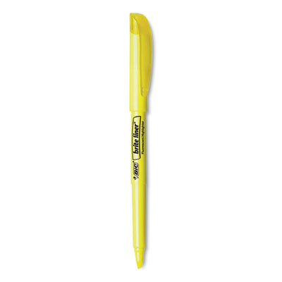 Brite Liner Highlighter, Assorted Ink Colors, Chisel Tip, Assorted Barrel Colors, Dozen