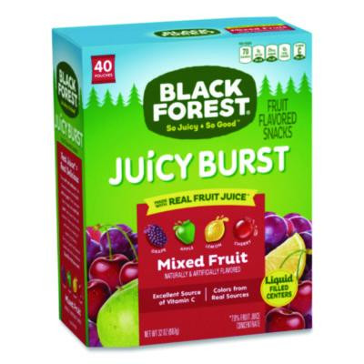 Juicy Burst Fruit Flavored Snack, Mixed Fruit, 32 Oz, 40/Box