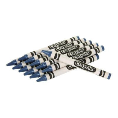 Bulk Crayons, Regular Size, 0.31" x 3.63", Gray, 12/Box