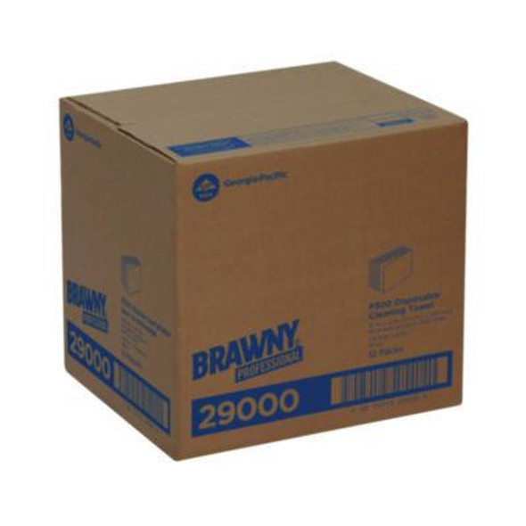 All Purpose Wipers, 3-Ply, 13 x 13, White, 80 Wipers/Pack, 12 Packs/Carton