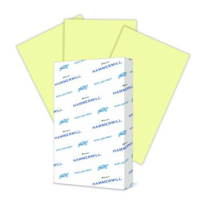 Colors Print Paper, 20 Lb Bond Weight, 8.5 x 14, Canary, 500/Ream
