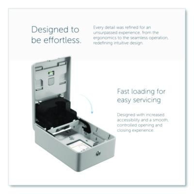 Icon Automatic Soap And Sanitizer Dispenser, No Faceplate/Case, 1.2 L, 7.5 x, 3.98 x 11.5, Gray