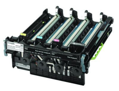 70C0P00 Photoconductor Kit, 40,000 Page-Yield, Black/Cyan/Magenta/Yellow