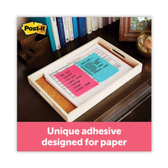 Original Pads In Poptimistic Collection Colors, Note Ruled, 4" x 6", 100 Sheets/Pad, 3 Pads/Pack