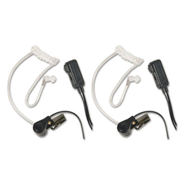 Avph3 Monaural Behind The Ear Headset, Clear, 2/Pack