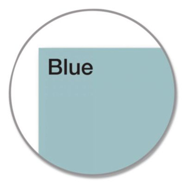 Exact Vellum Bristol Cover Stock, 67 Lb Bristol Weight, 8.5 x 11, Blue, 250/Pack