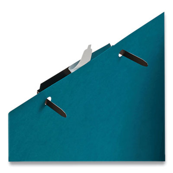 Self-Adhesive Two-Prong Folder Fastener Bases, 1" Capacity, 2.75" Center To Center, Brown, 100/Box