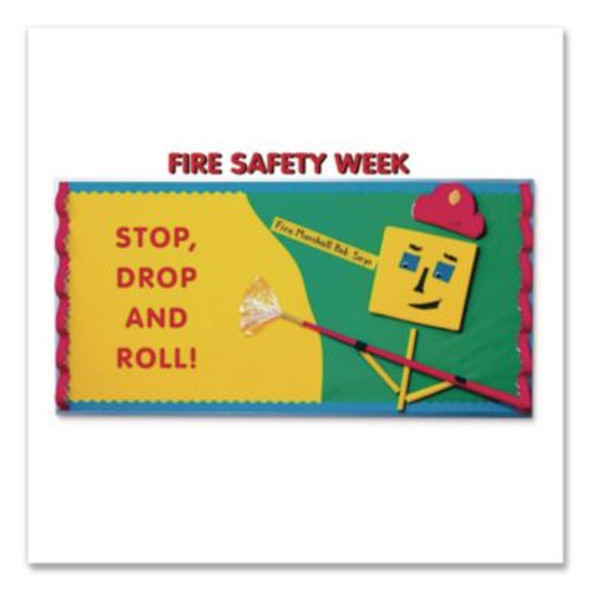 Bordette Decorative Border, 2.25" x 50 Ft, Assorted Colors, 6/Carton