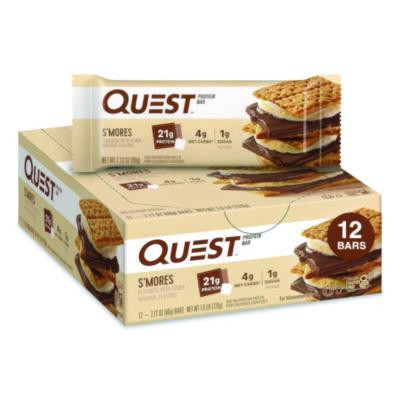 Protein Bars, S'Mores, 2.12 Oz Bar, 12 Bars/Box