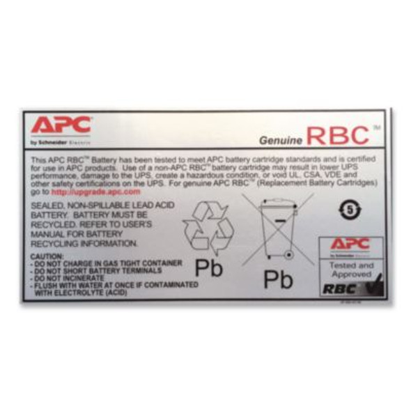 Ups Replacement Battery, Cartridge #17 (Rbc17)