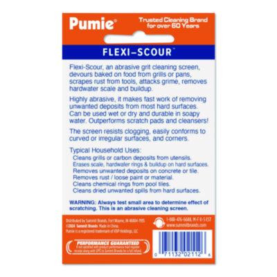 Flexible Scouring Screen, 5.5 x 4, Black, 48/Carton