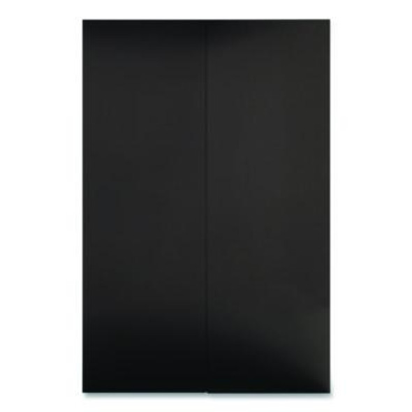 Premium Foam Display Board, Cfc-Free Polystyrene, 24 x 36, Black Surface And Core, 12/Carton