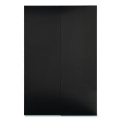 Premium Foam Display Board, Cfc-Free Polystyrene, 24 x 36, Black Surface And Core, 12/Carton