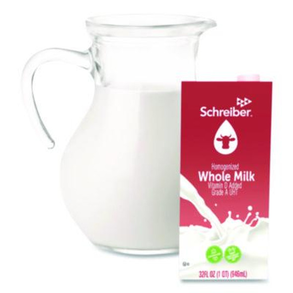 Original Whole Milk, 32 Oz Carton, 12/Carton