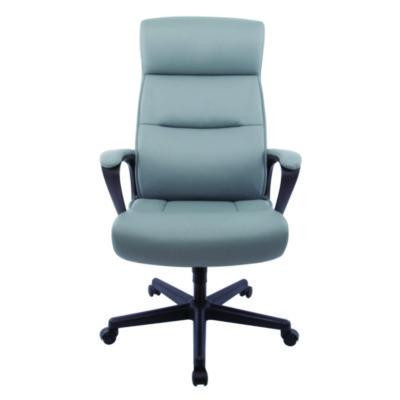 Alera Oxnam Series High-Back Task Chair, Supports Up To 275 Lb, 17.56 To 21.38 Seat Height, Gray Seat, Gray Back, Black Base
