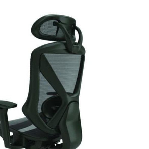 Alera Taunton Ergonomic Mesh Swivel Task Chair, Supports Up To 275Lb, 17.44 To 20.98 Seat Height, Black Seat/Back, Black Base