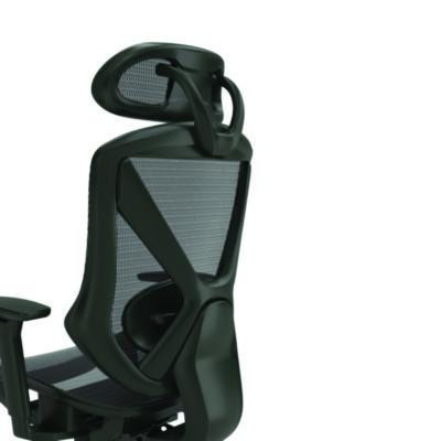 Alera Taunton Ergonomic Mesh Swivel Task Chair, Supports Up To 275Lb, 17.44 To 20.98 Seat Height, Black Seat/Back, Black Base