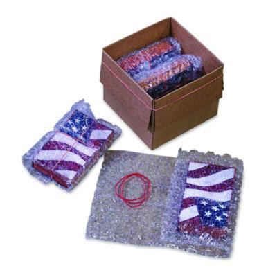 Red Packer Bands, Size 22, 5" x 0.06", 1 Lb Box