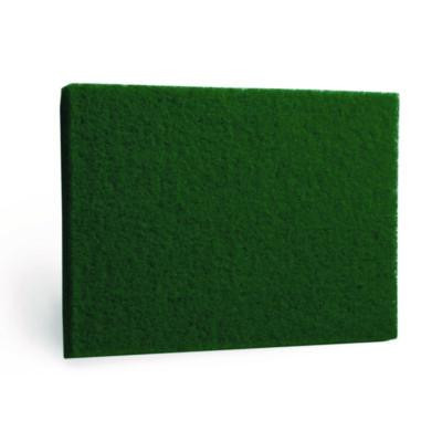 Scrubbing Pad, 14 x 28, Green, 5/Carton