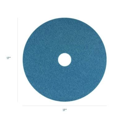 Cleaner Pads, 17", Blue, 5/Carton