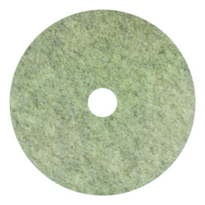 Porko Plus Burnishing Pad, 20" Diameter, Brown, 5/Carton