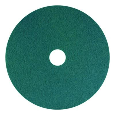 Smartscrub Floor Pad, 13" Diameter, Blue/Yellow, 5/Carton