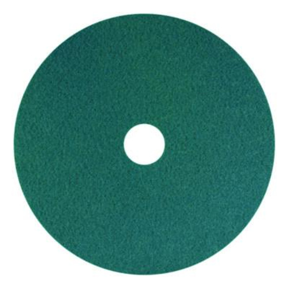Smartscrub Floor Pad, 20" Diameter, Blue/Yellow, 5/Carton
