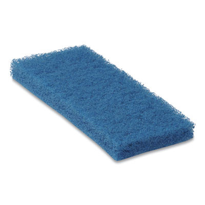 Octopus 102 Medium Duty Cleaning Pad, 5" x 9", Blue, 20/Carton