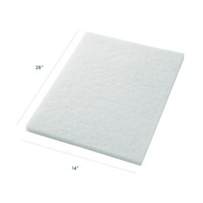 White Pad Driver, 14 x 28, 10/Carton