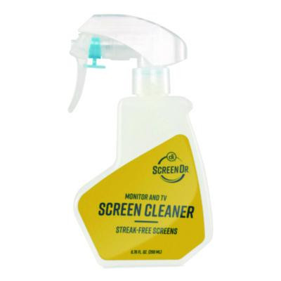 Screen Dr Monitor And Tv Screen Cleaning Kit, 6.76 Oz Spray Bottle With Microfiber Mitt