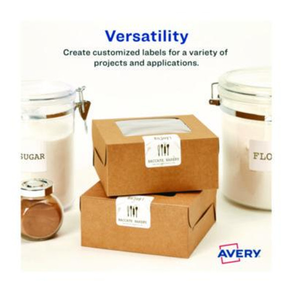 Laser/Inkjet Media Labels, Inkjet/Laser Printers, 2.75" x 2.75", Matte White, 9 Labels/Sheet, 70 Sheets/Box