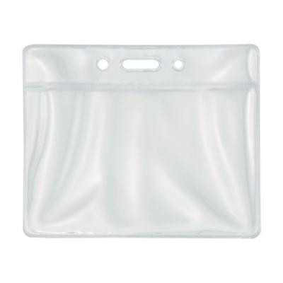 Id Badge Holder, Clear, 2.25 x 3.5 Insert, 50/Pack