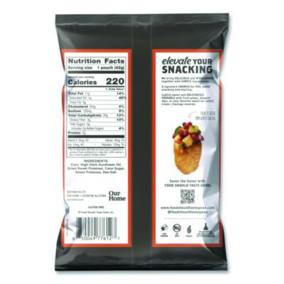 Tortilla Chips, Sweet Potato With Sea Salt, 1.5 Oz., 24/Carton