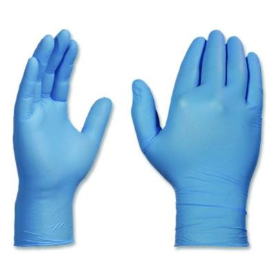 Industrial Nitrile Gloves, Powder-Free, X-Large, 3 Mil Thick, 9.5" Long, Blue, 100/Box
