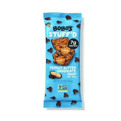 Stuff'D Peanut Butter And Chocolate Chip Oat Bar, 2.5 Oz Bar, 12/Box