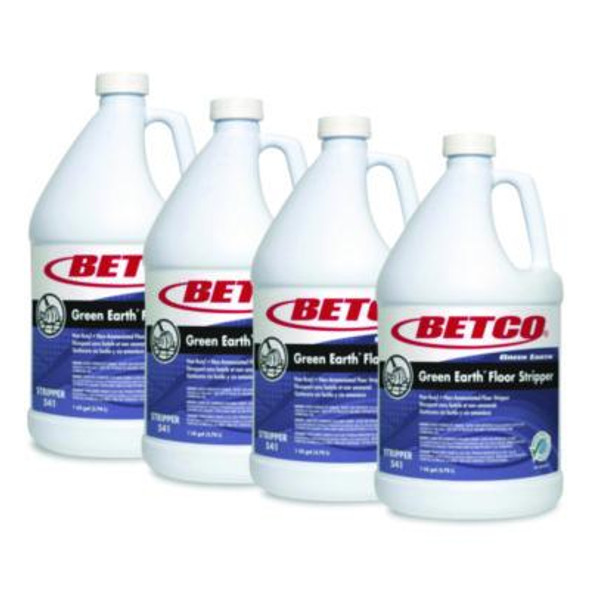Green Earth Floor Stripper, 1 Gal Bottle, 4/Carton