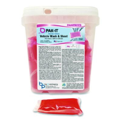 Vehicle Wash And Sheet, Uncented, 50 Packets