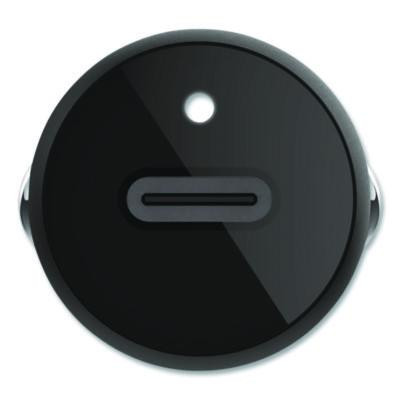 Boost Charge Usb-Pd Car Charger + Usb-C To Usb-C Cable, 30 W, Usb-C, Black