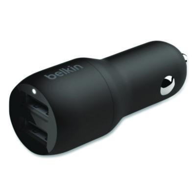 Boost Charge Dual Car Charger With Pps, Usb-A/Usb-C, Black