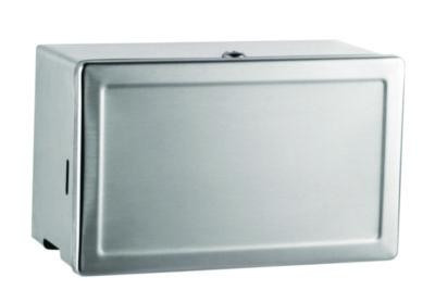 Surface-Mounted Paper Towel Dispenser, 12.13 x 6.13 x 7.25, Satin Stainless Steel