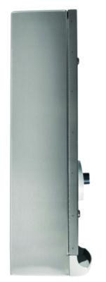 Conturaseries Surface-Mounted Napkin/Tampon Vendor, Stainless Steel, 12 x 8 x 26, Silver